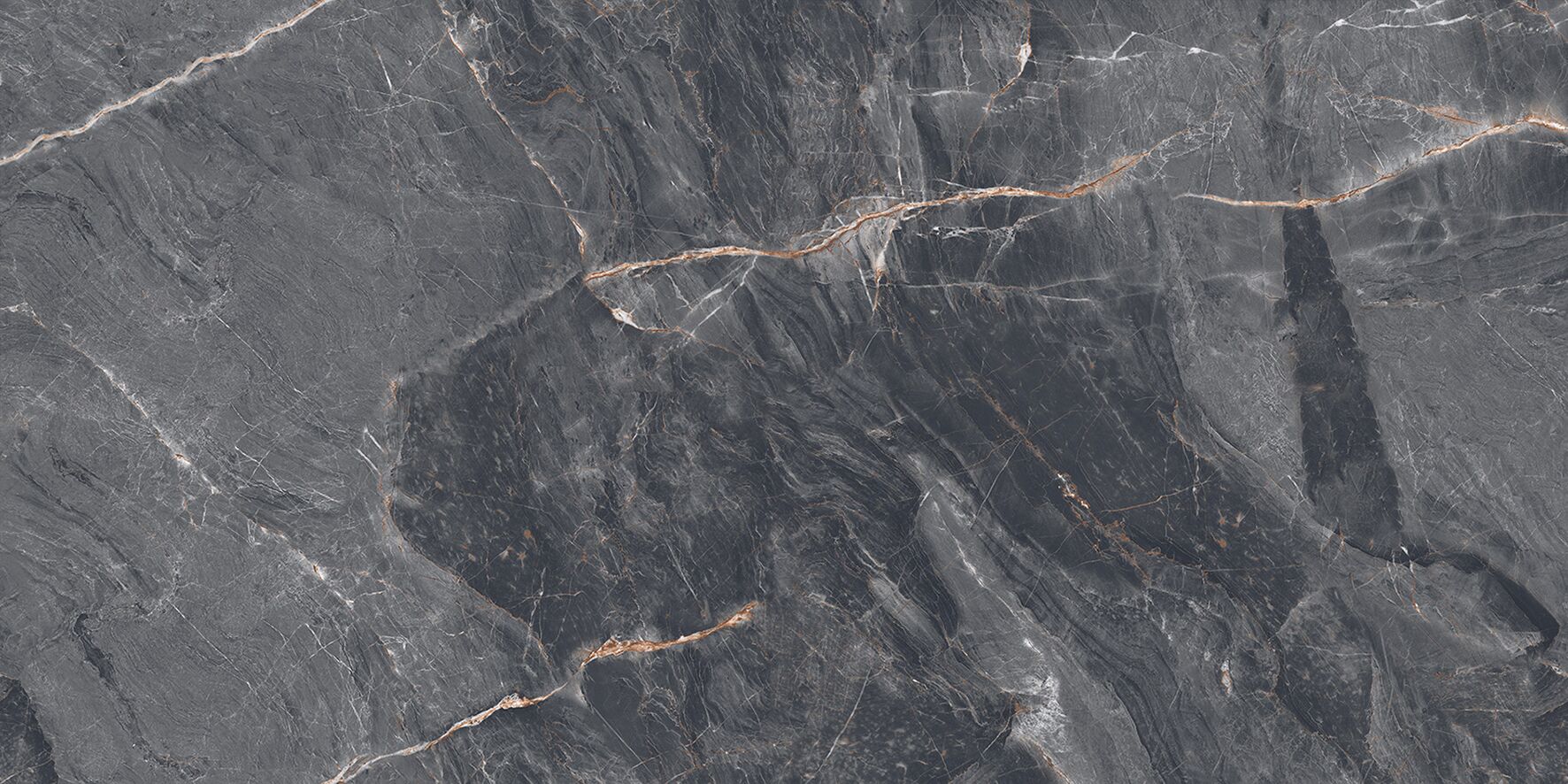 Jerico Nero Керамогранит чёрный 60х120 матовый карвинг