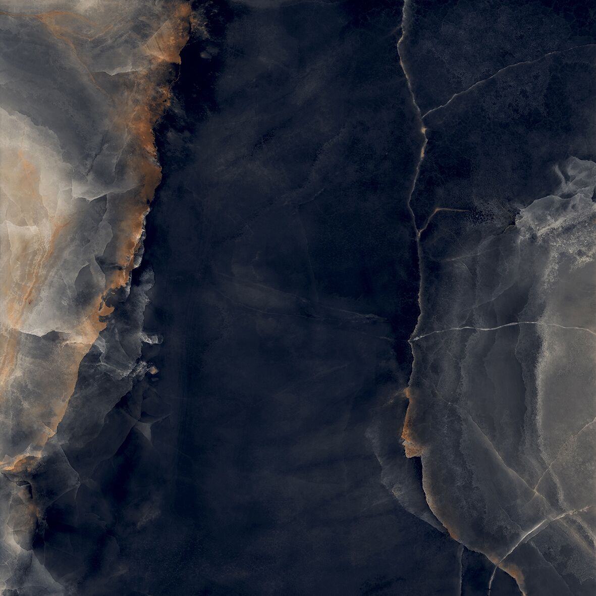 Interstellar Black Керамогранит чёрный 80х80 полированный Interstellar Black Керамогранит чёрный 80х80 полированный