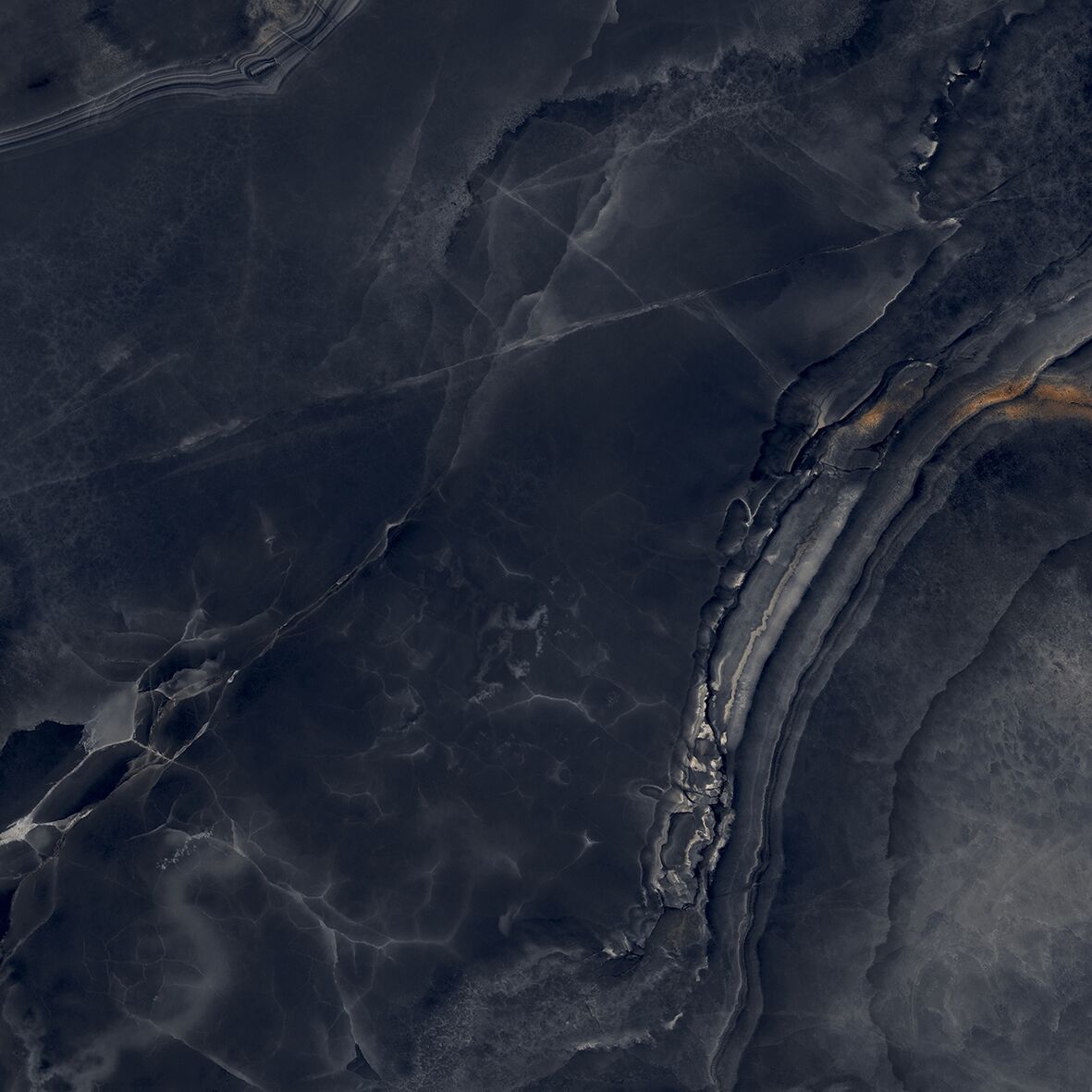 Interstellar Black Керамогранит чёрный 80х80 полированный Interstellar Black Керамогранит чёрный 80х80 полированный