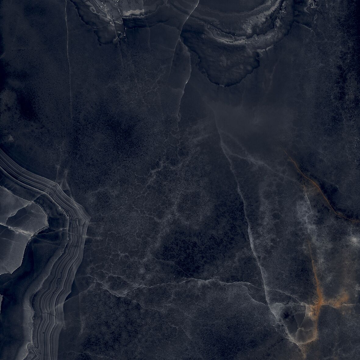 Interstellar Black Керамогранит чёрный 80х80 полированный Interstellar Black Керамогранит чёрный 80х80 полированный