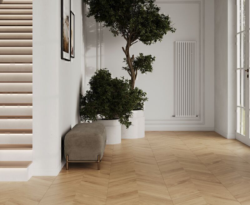Wood Latina Miele Chevron
