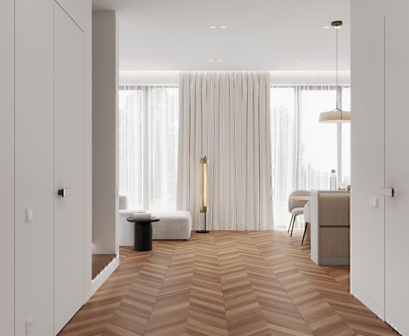 Wood Canarium Chevron M