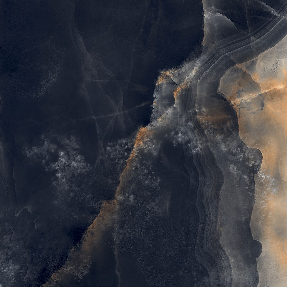 Interstellar Black Керамогранит чёрный 80х80 полированный Interstellar Black Керамогранит чёрный 80х80 полированный