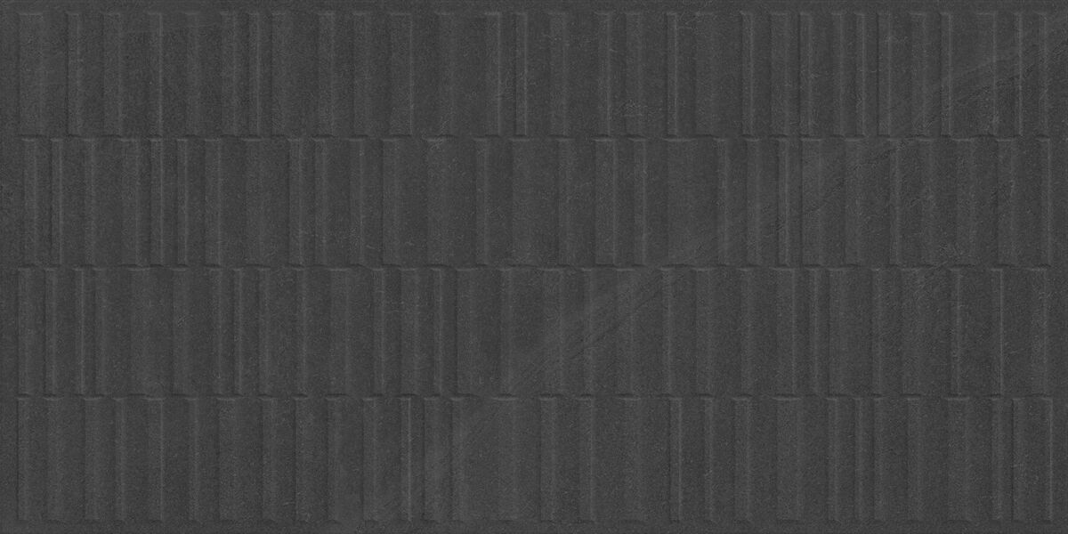 Badrock Shadow PRO Deco Art Керамогранит графитовый 60х120 R10Soft STR CB
