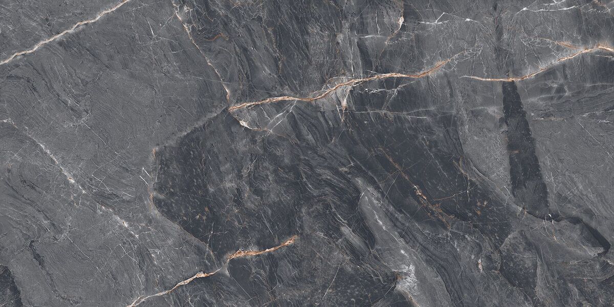 Jerico Nero Керамогранит чёрный 60х120 матовый карвинг