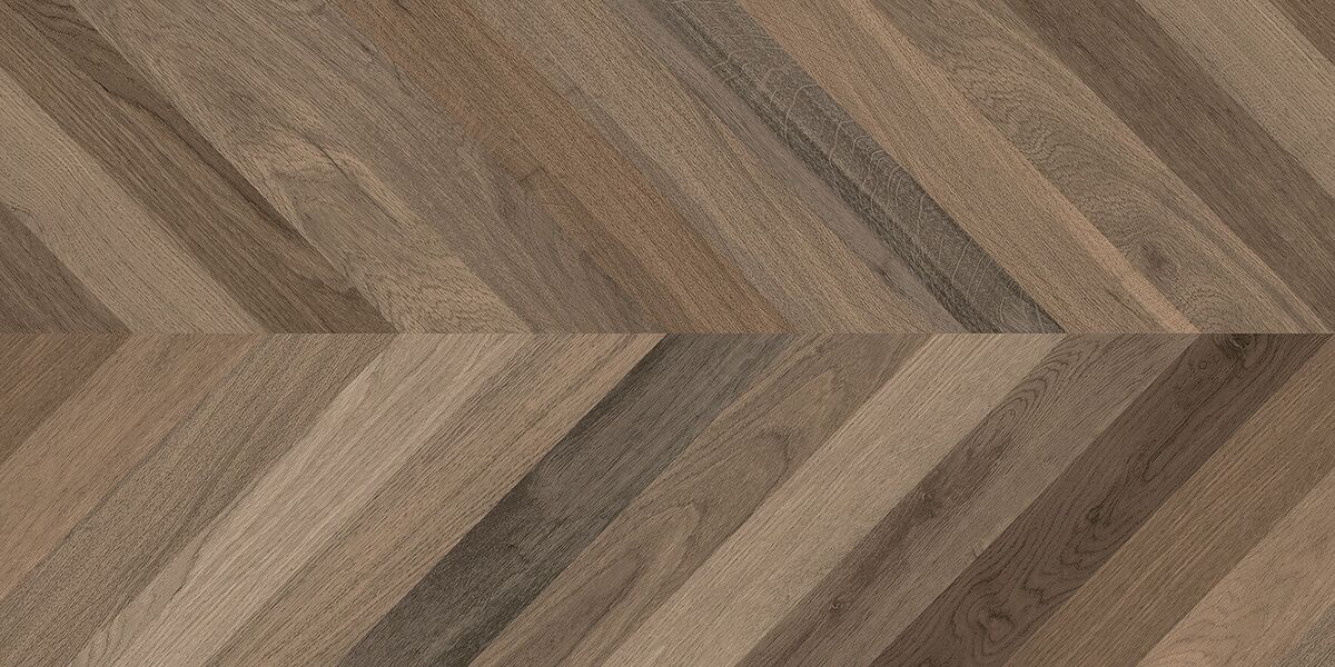 Wood Latina Brown Chevron M Керамогранит коричневый 60х120 матовый карвинг