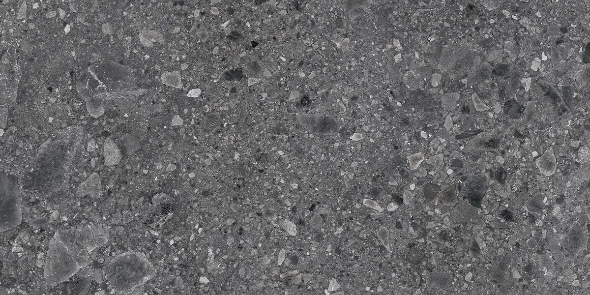 Ceppo Nero PRO Керамогранит графитовый 60х120 матовый структурный R11Soft STR