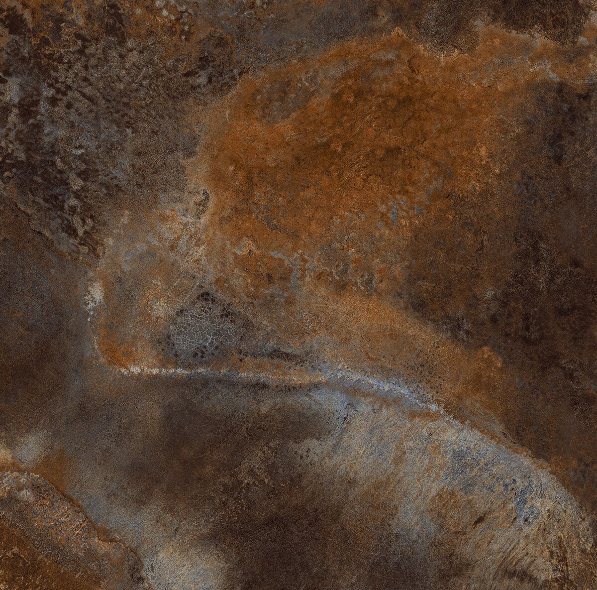 Дазл Космос Гранде Керамогранит коричневый 60х60 полуполированный