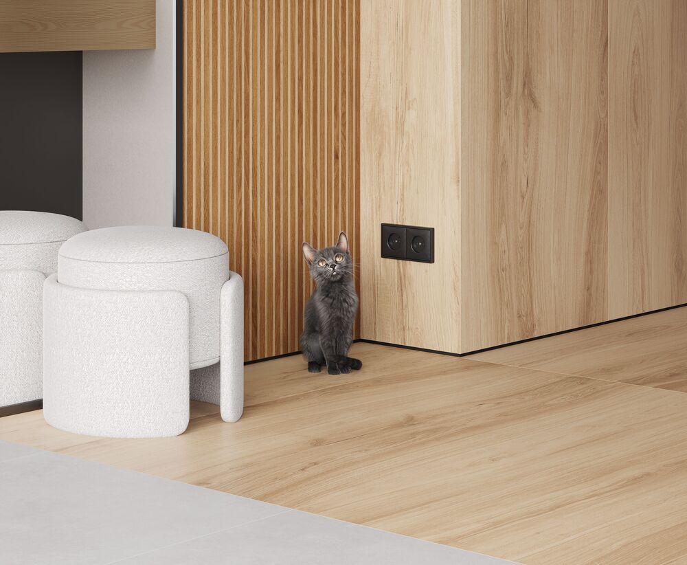Wood Canarium Almond Stripes