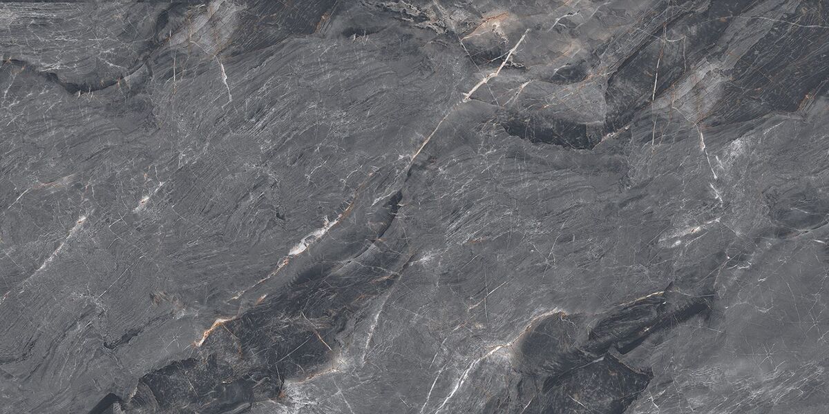 Jerico Nero Керамогранит чёрный 60х120 матовый карвинг