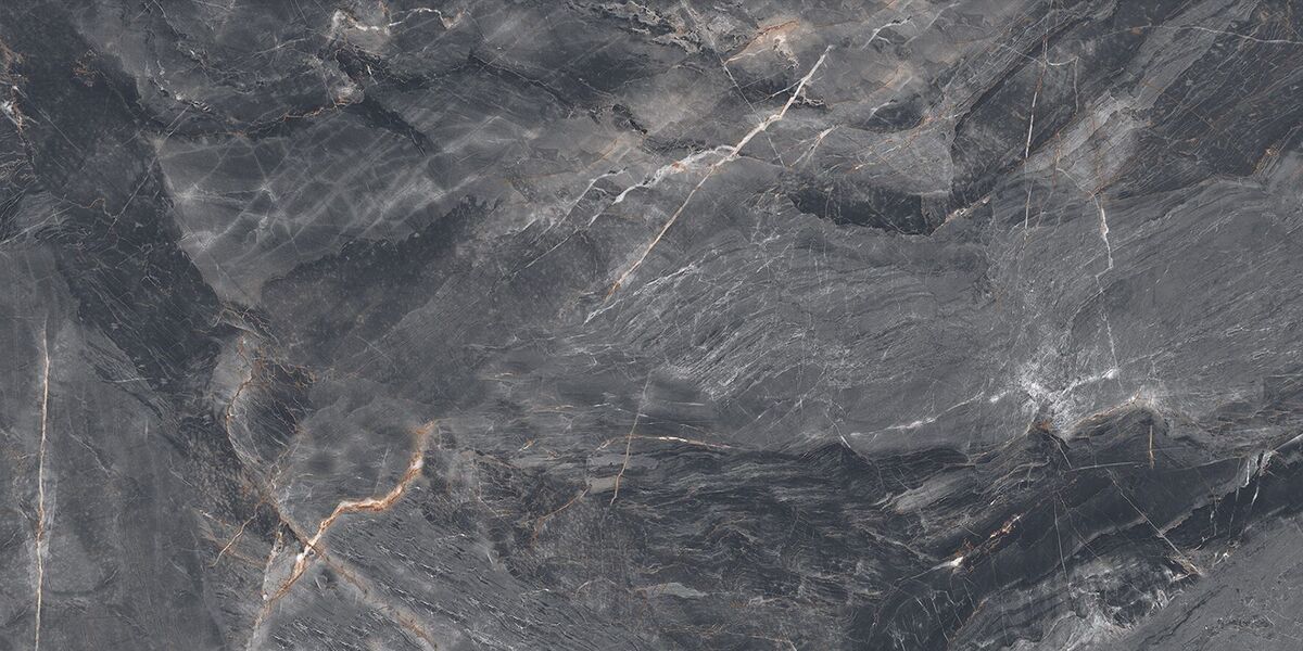 Jerico Nero Керамогранит чёрный 60х120 матовый карвинг