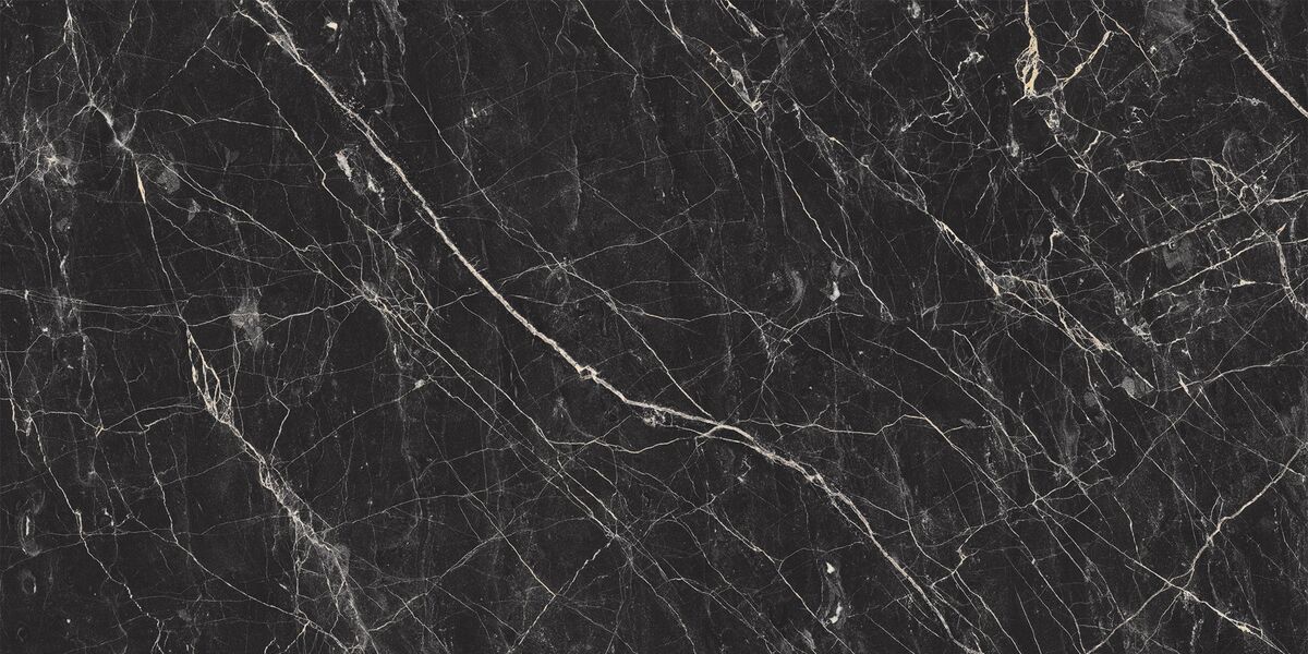 Блэк Аркадиа Керамогранит черный 60х120 полированный