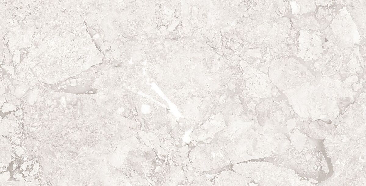 Emil White Керамогранит светло-серый 60x120 Полированный