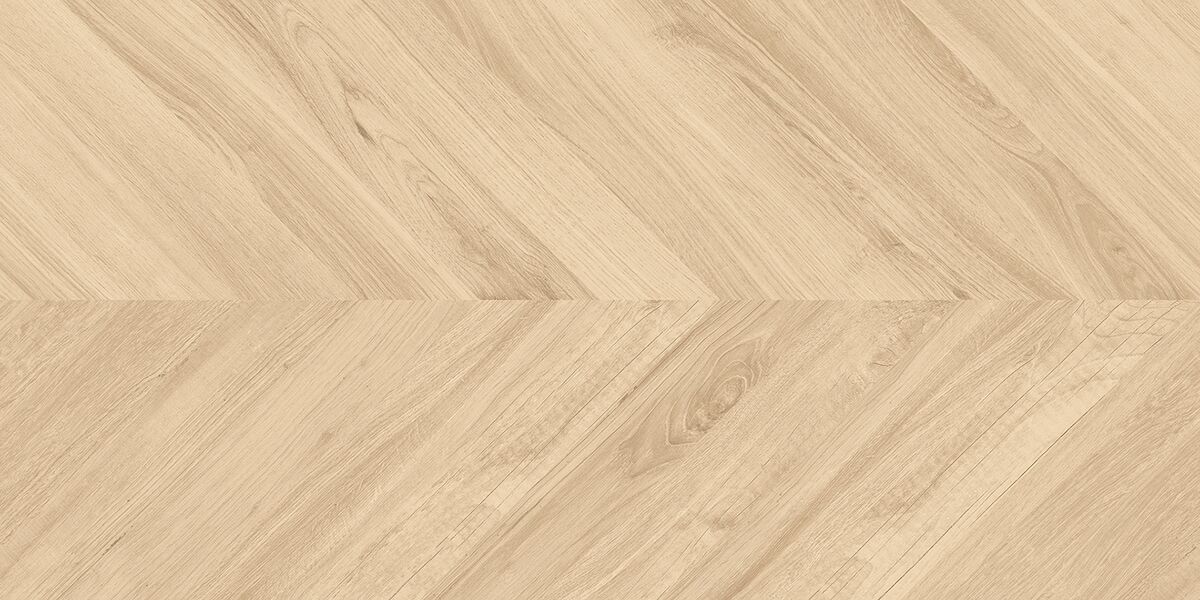 Wood Royal Almond Chevron Керамогранит бежевый 60х120 матовый карвинг