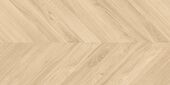 Wood Royal Almond Chevron Керамогранит бежевый 60х120 матовый карвинг