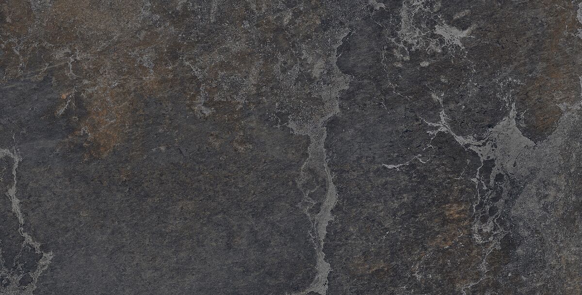 Блэйз Неро Керамогранит графитовый 60х120 матовый гравированный