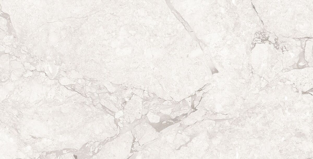 Emil White Керамогранит светло-серый 60x120 Полированный